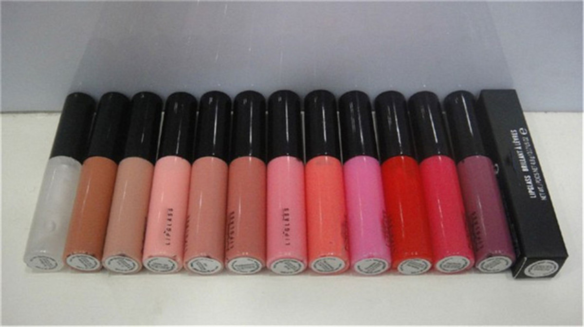

Free Shipping!12 Pieces/Lot New Makeup LIPGLOSS BRILLANT Lip Gloss 4.8g