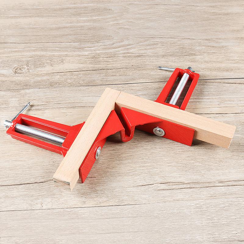 

Rugged 90 degree right angle clamp Picture Frame DIY Corner Clamps Quick Fixed Fishtank Glass Corner Holder Hand Woodwork Tools
