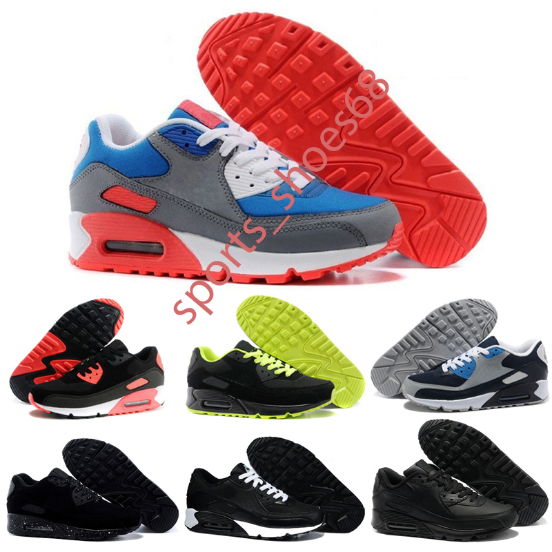 

2021 classic 90 running shoes Camo London Be True Cool Grey UNC Mixtape 90s mens womens trainers des chaussures Sports outdoor Sneakers, White;red