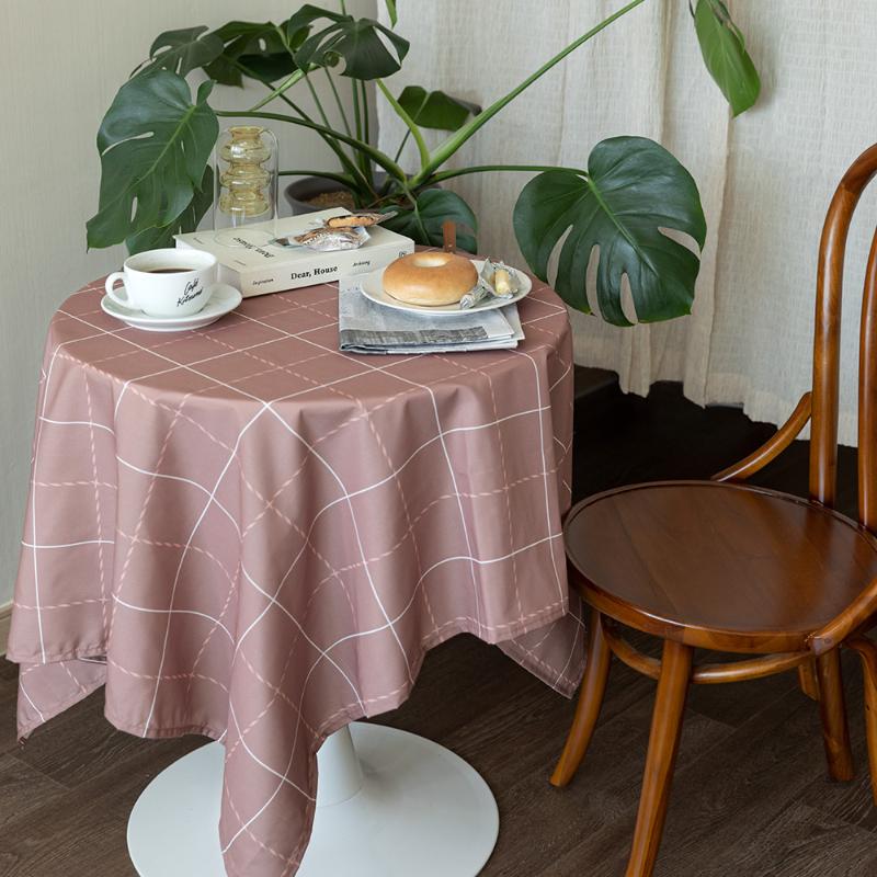 

Table Cloth CANIRICA Pastoral Cover Velvet Tablecloths Mantel Blanco Rectangular Home Decor Kitchen Accessories Decoration, As picture