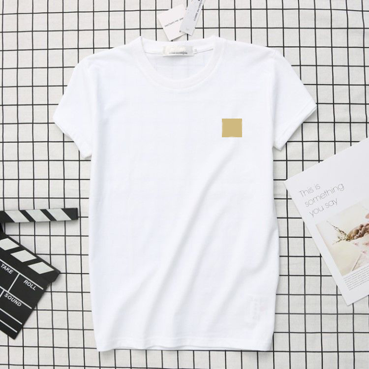 

Shirt Summer Casual Mens Designer T Man Womens Tees With Letters Print Short Sleeves Top Sell Luxury Clothing Multiple colors XTE9, White&yellow logo