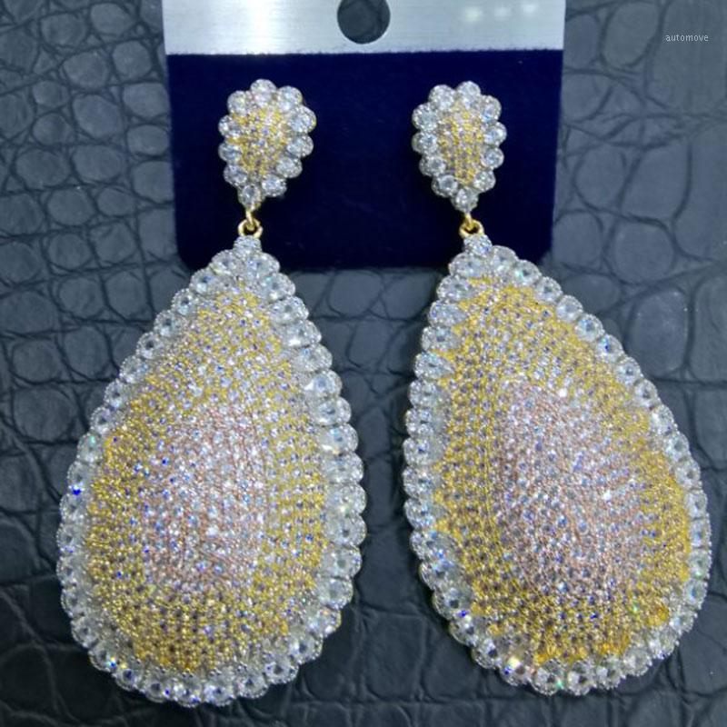 

GODKI 2020 New Charms Dangle Drop Earrings For Women Fashion Korean Waterdrop Geometry Party Earring Wedding Jewelry1