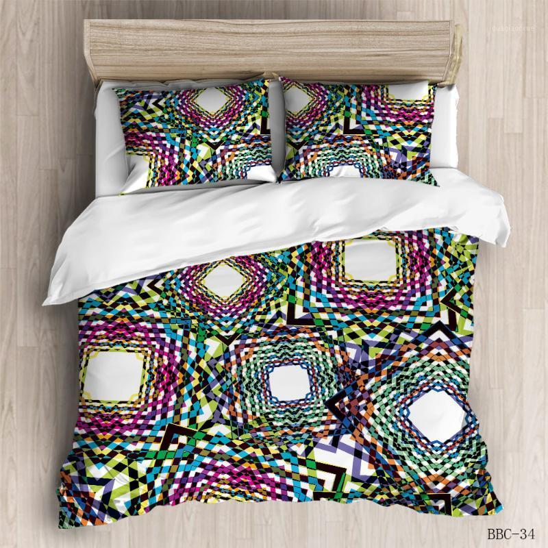 

Bohemian Bedding Set Geometric Ethnic Vintage Hipster Aztec Pastoral Country Style Duvet Cover Set for Adults Mandala Bedspread1