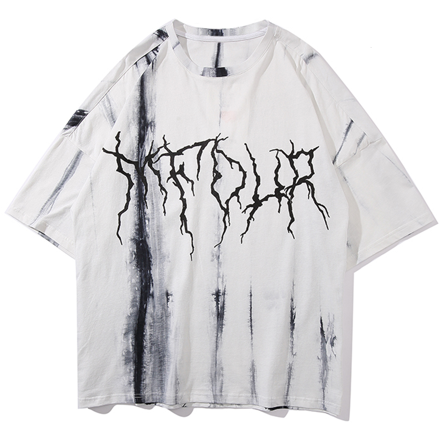 

2021 New Africa Aden Street Famous Hip Hop Sick Cat Print Short Sleeve Cotton Shirt Summer Super Large Blue Man's T-shirt P5fa, Games