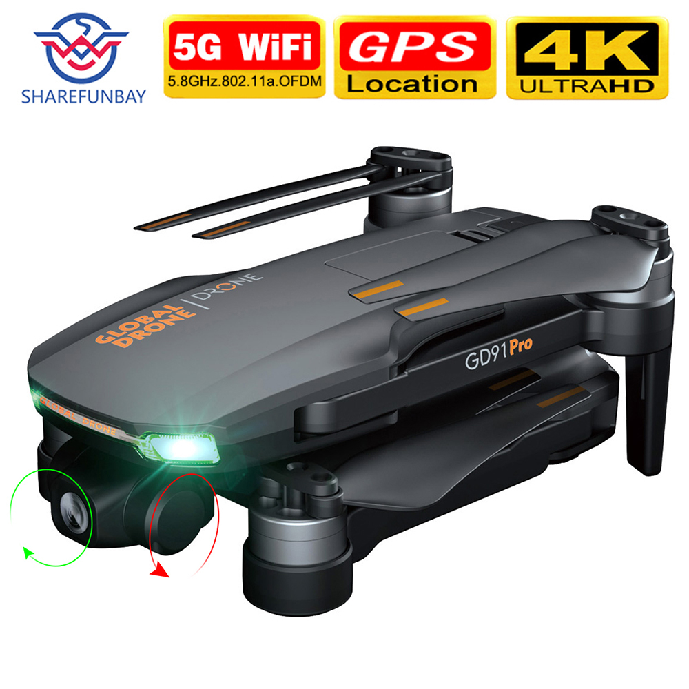 

drone 4k gps 5g wifi two-axis gimbal camera brushless motor supports TF card flight for 25 minutes rc distance 1km rc Quadcopter LJ200908