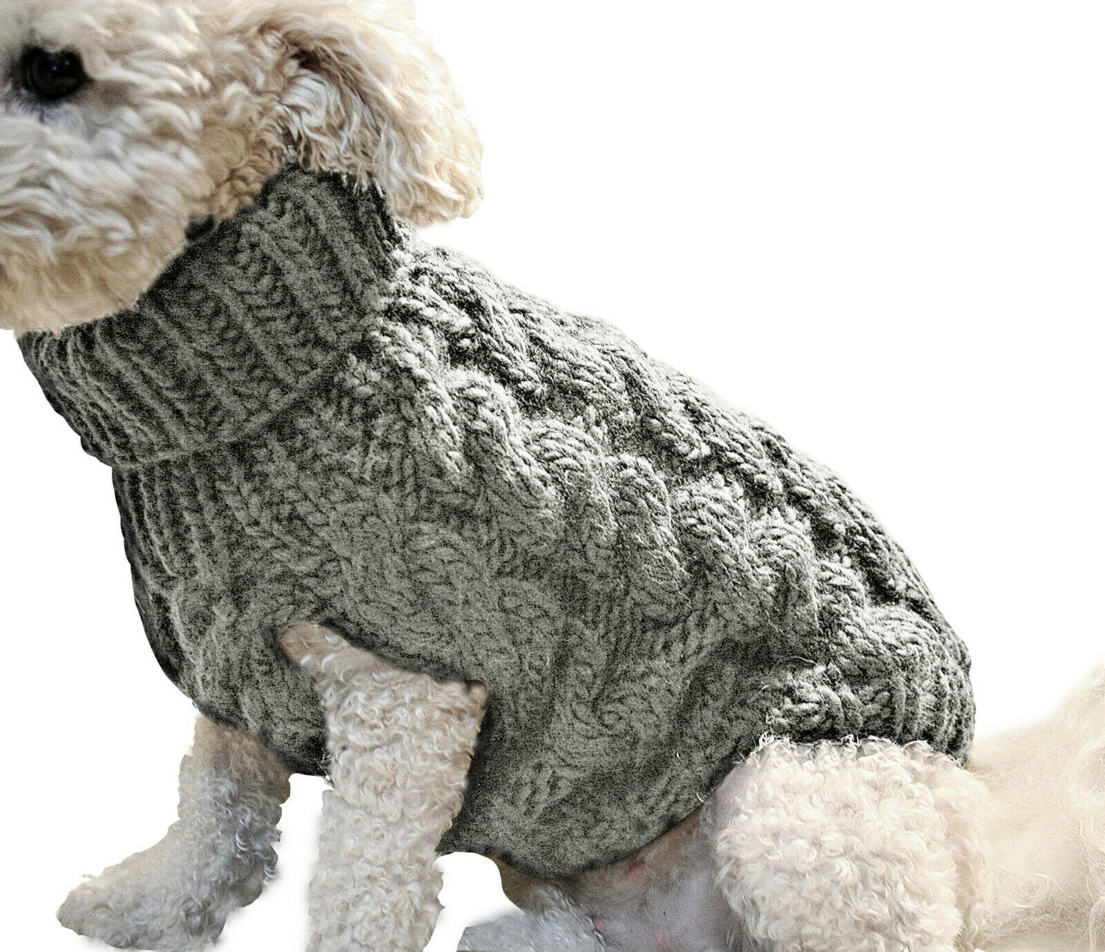 

New Pet Dog Warm Jumper Knit Sweater Clothes Puppy Cat Knitwear Costume Coat Apparel Multi Colors, Black