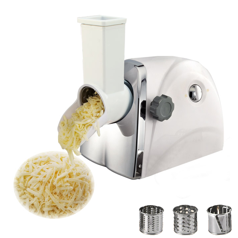 

BEIJAMEI Electric Cheese Slicer Commercial Shredder Mozzarella Shredded Household Cheese Grater Slicing Machine
