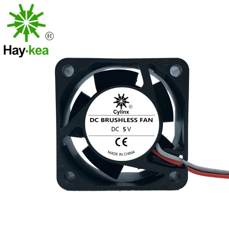 

2 PCS 3Pin 40mm 4020 Mini Computer Case Cooling Fan Ball Bearing Sleeve Bearing 4cm 40x40x20mm Multiple options DC 24V 12V 5V