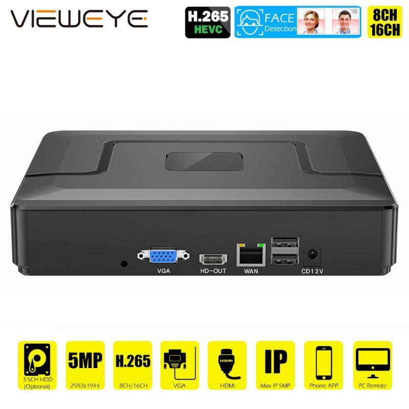 

Face Detection H.265 Max 5MP Audio CCTV NVR 16CH 5MP / 9CH Security Video Recorder H.265 Motion Detect ONVIF P2P CCTV NVR1
