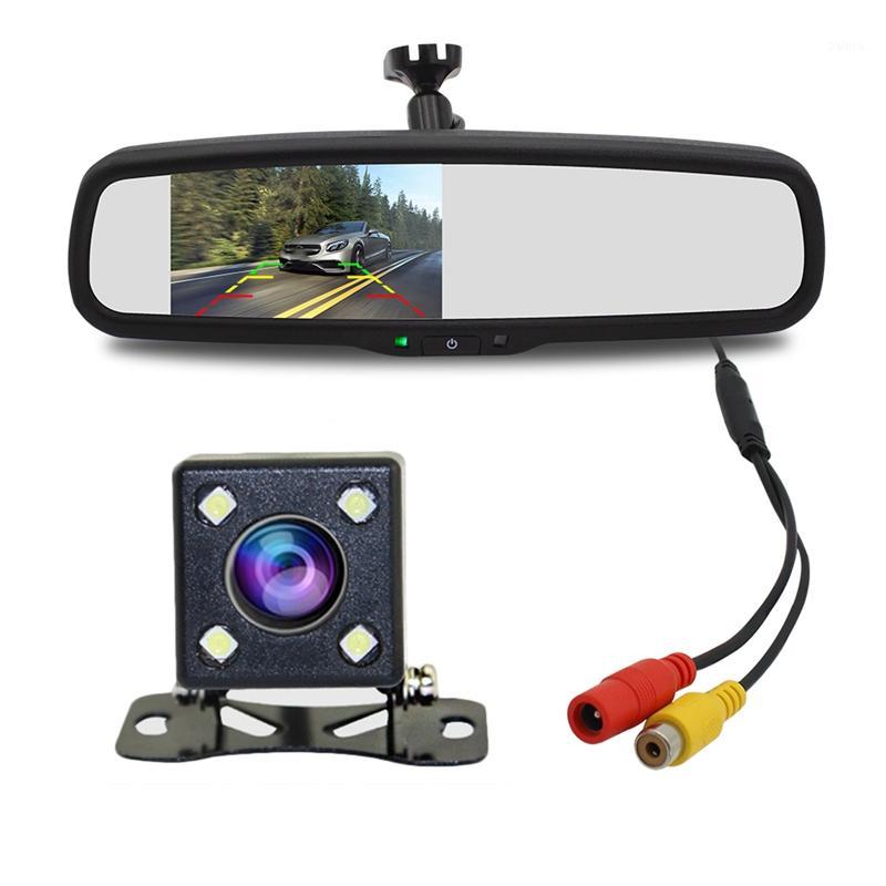 

4.3inch 800X480 Car Video Player Monitor Interior Rear View Mirror Replacement with Reverse Backup Parking Camera System1