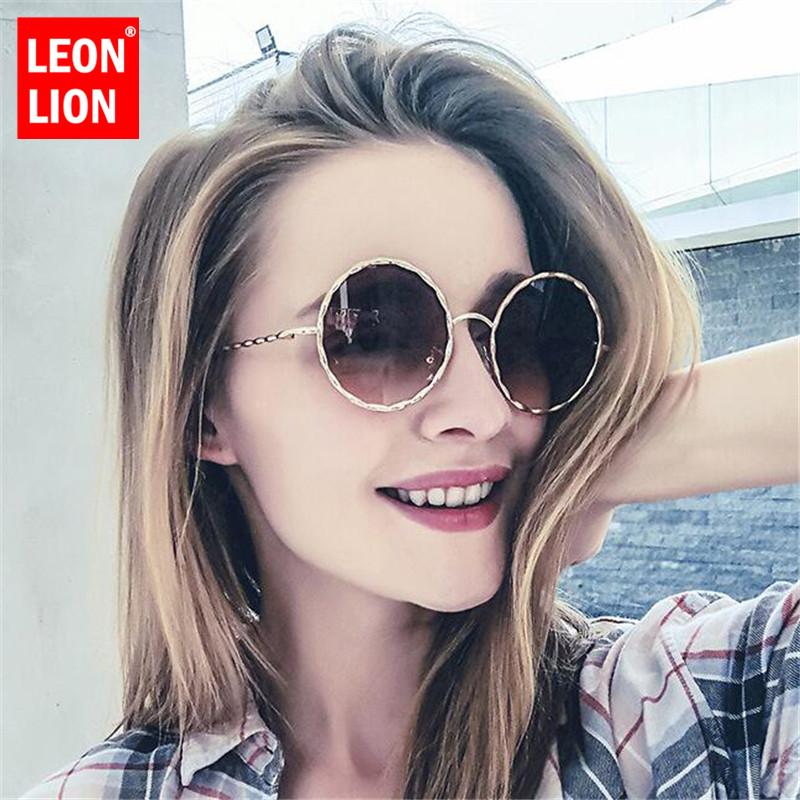 

LeonLion 2020 Round Vintage Sunglasses Women Shades Oculos Female Vintage Gafas De Sol Mujer Street Beat UV400