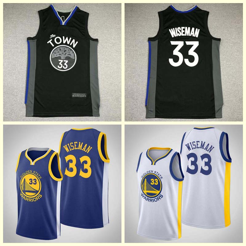 

Men Golden State Warriors James Wiseman basketball jersey for a core player;Swing players sew and embroider basketball jerseys., Black;red