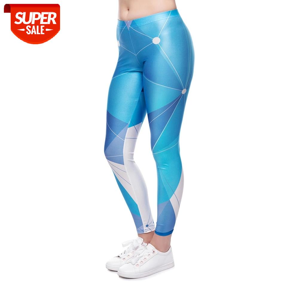 

NORMOV Fitness Women Leggings Workout Mid Waist Elastic Push Up Print Ankle Length Spandex Legging Casual Feminino Leggings #Gy2K, Black;white