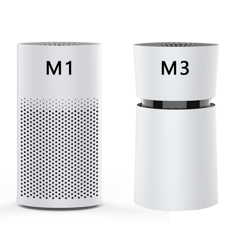 

Mini Car air purifier ion generator air freshener with activated carbon HEPA Clean pet and food odors in home car office M1M3