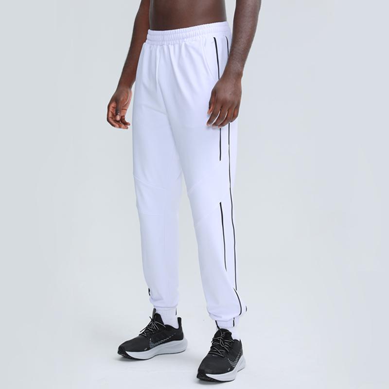 

Spring Men Casual Sweatpants Running Joggers Cotton Slim Fit Trousers Elastic Basketball Pants Male Streetwear Plus Size, Black