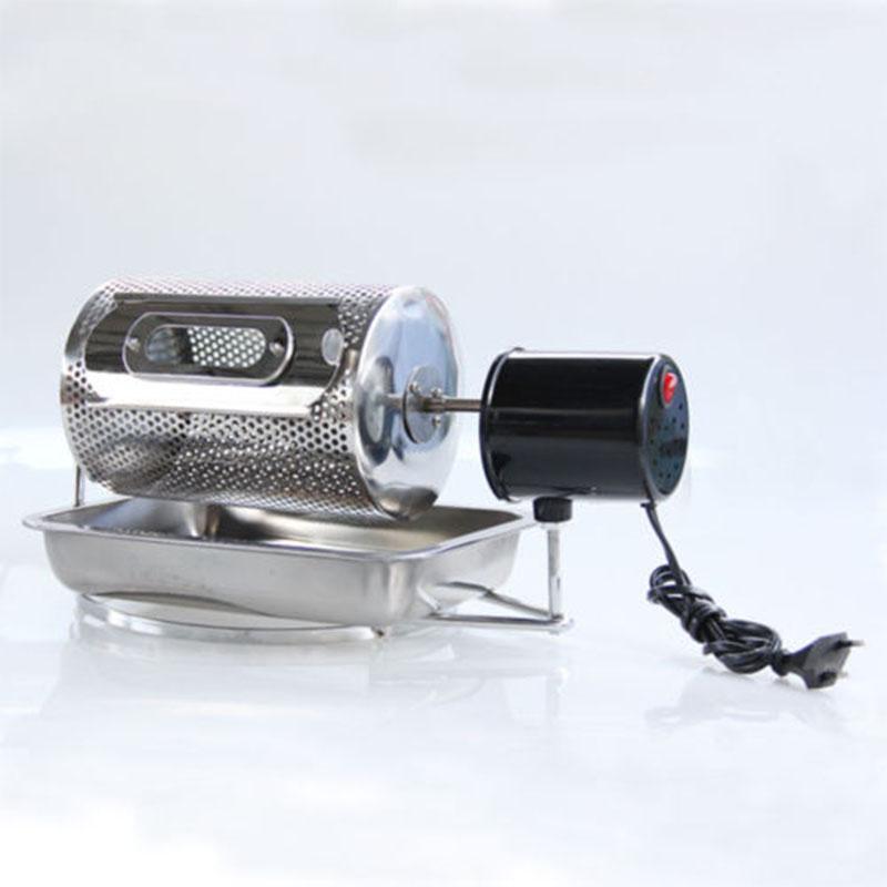 

New Stainless Steel Drum Type Coffee Roaster Small Household Grains Beans Baking Machine Electric Roasting Machine1