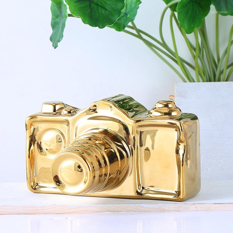 

Simple Nordic ceramic camera furnishings home bedroom study decoration crafts for gift free shipping hot sale1