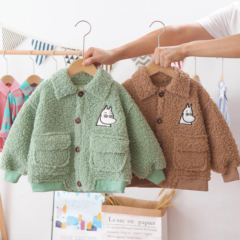 

Autumn Winter 2020 Children's Coat Thickened Velvet Jacket Winter