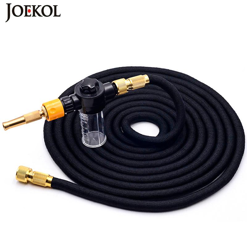 

Hot Sale Expandable Garden Watering Hose High Pressure Water Hose For Car Wash Garden Magic Pipe Watering Flowers, Green hose