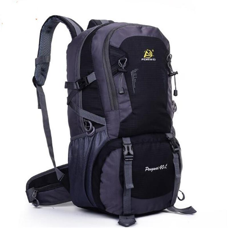 

New Multi-functional 40L Waterproof Nylon Hiking Cycling Climbing Rucksack Laptop Backpack Mountaineering Bagpack, Orange