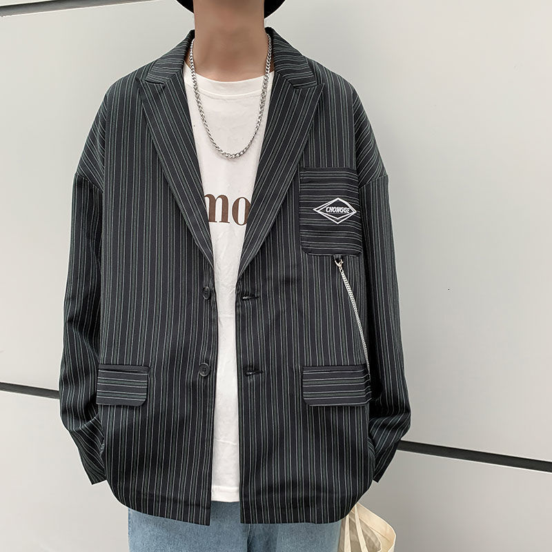 

Spring 2021 Male and Winter Thin New Suit Clothing X7ZW, Black