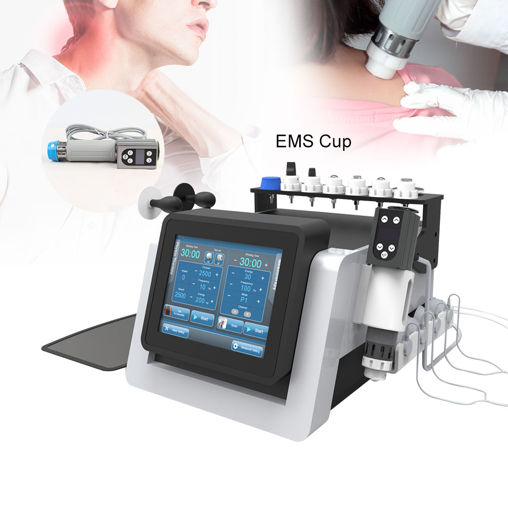 Physical Therapy Machine other massage Portable Cet Ret Pain Relief Ems Shockwave Tecar Therapy Equipment Shock Wave ed function-image-755818279