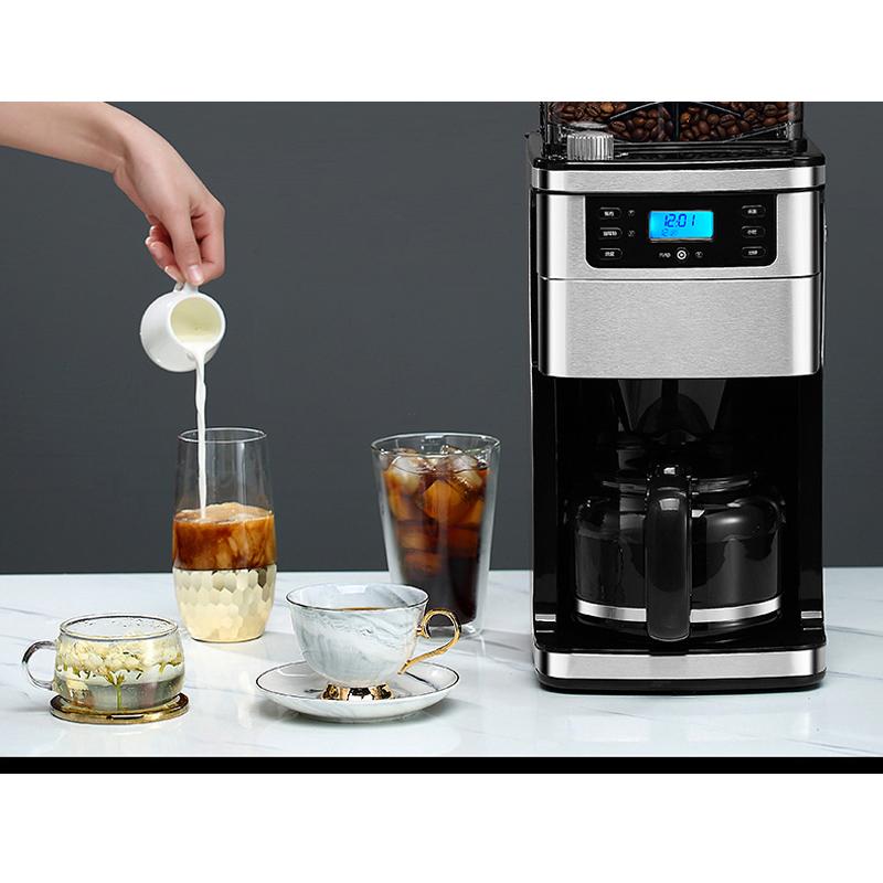 

Professional Italy type Automatic Espresso Coffee Machine 220V with Bean Grinder