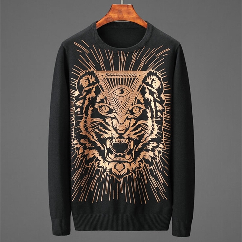 

Jacquard Men's Blouse Sweater 2020 Winter Dress Clothes 4v9o, The shown