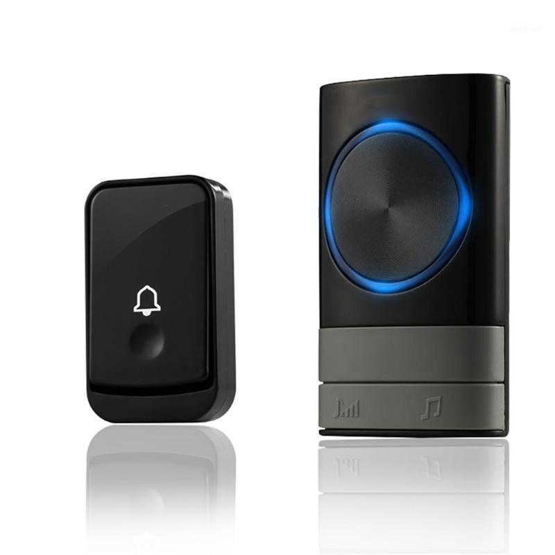 

Wireless Doorbell UK Plug 150-200m IP44 Waterproof With 45pcs Songsand Four Volume Levels Easy To Install Wireless Doorbell1