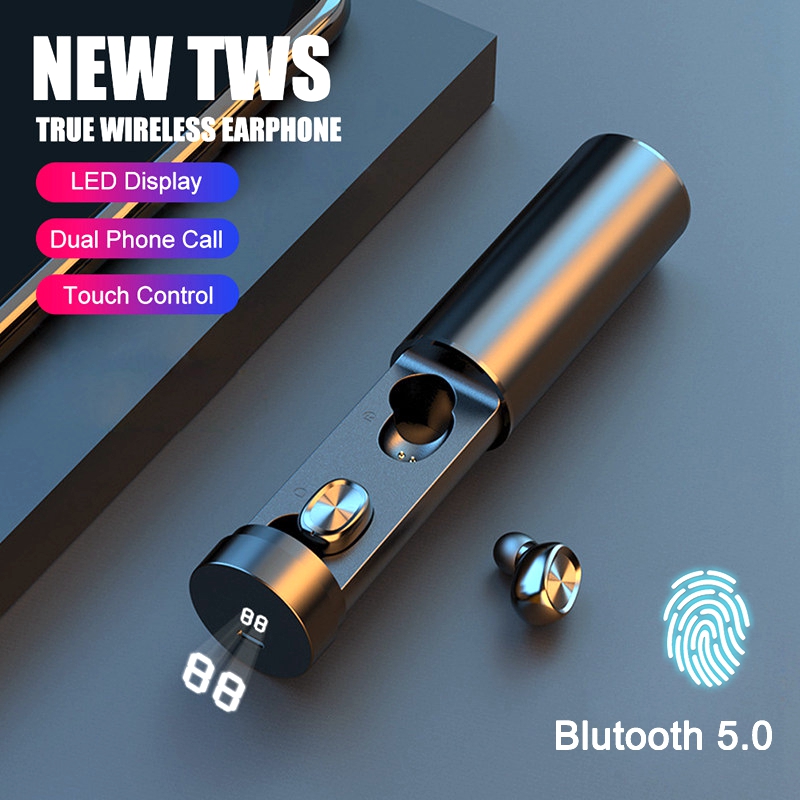

B9 TWS Bluetooth Earphone 5.0 Wireless 8D HIFI Sport Earphone MIC Earbuds Gaming Music Headset For iphone Xiaomi Samsung Huawei
