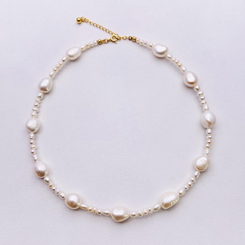

Baroque Pearl Necklace 2020 New Fashion Simple Style Necklace1
