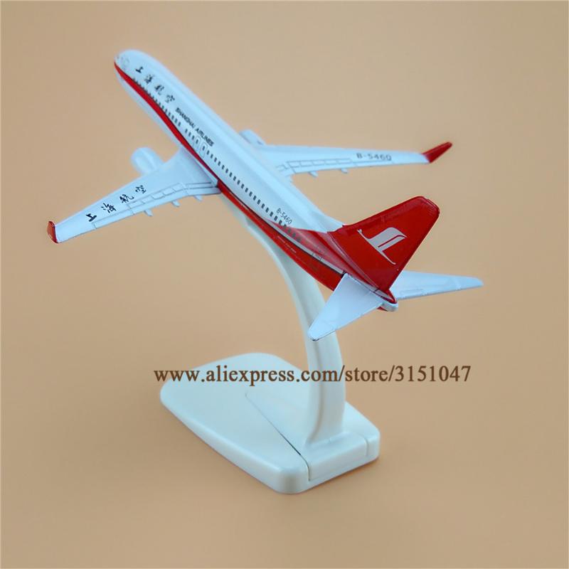 

16cm China ShangHai Airlines Boeing 737 B737 Airways Airlines Metal Alloy Airplane Model Plane Diecast Aircraft