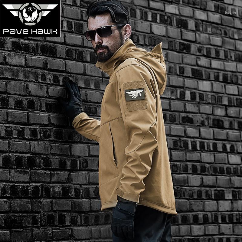 

Men Hiking Jacket Ski Softshell Fleece Outdoor sport Camping fishing men Waterproof Tactical Hooded coats1, Green