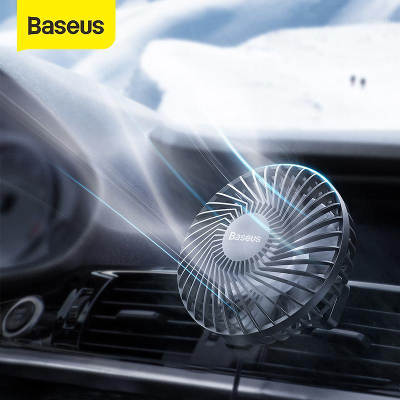 

Baseus Air Vent Mounted USB Fan 3 Speed Air Cooling Fan For Car Outlet Car Backseat 360° Rotatable For Vehicle1