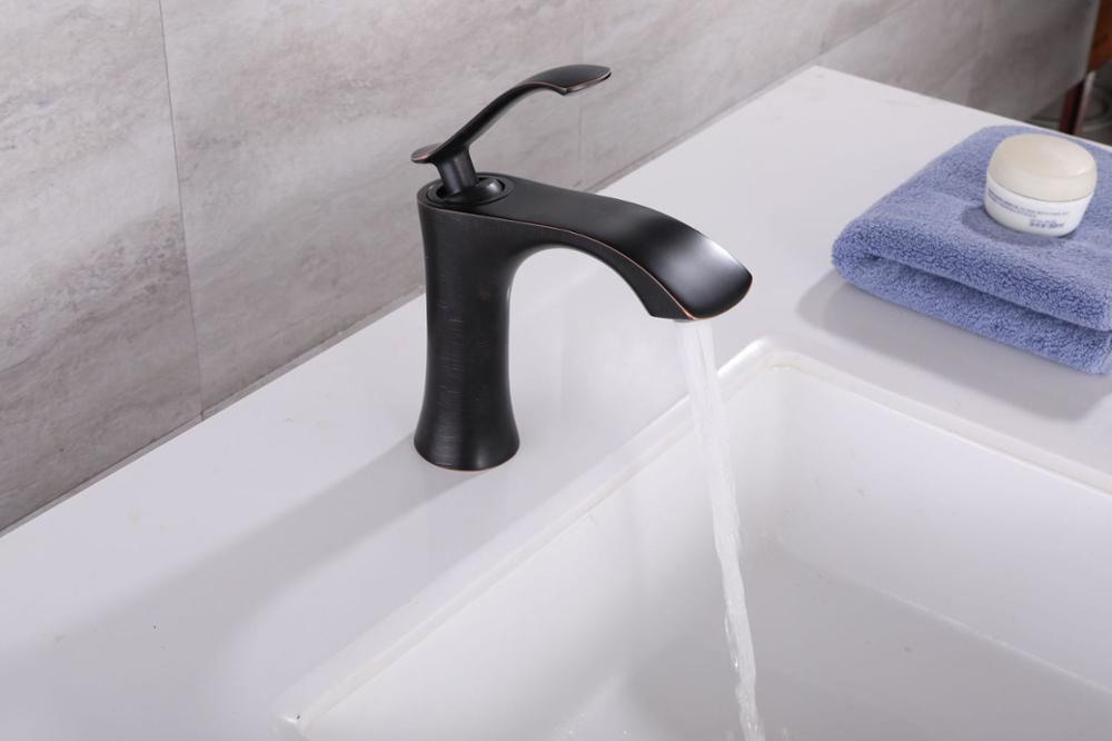 

Good quality All Brass bathroom sink faucet basin mixer faucet cold hot water bathroom faucet,ORB/Brushed gold/Rose gold/White