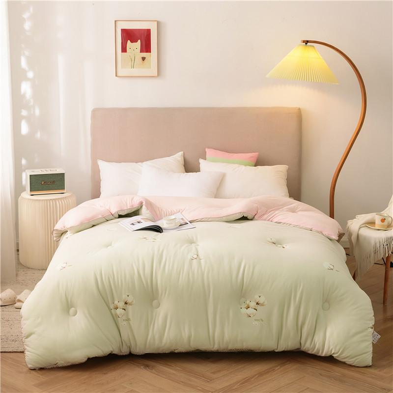 

Winter Warm Polyester Filler Quilt Core Super Soft Skin-friendly Comforter for Autumn Winter Children Adult Warm Duvet, Model 8