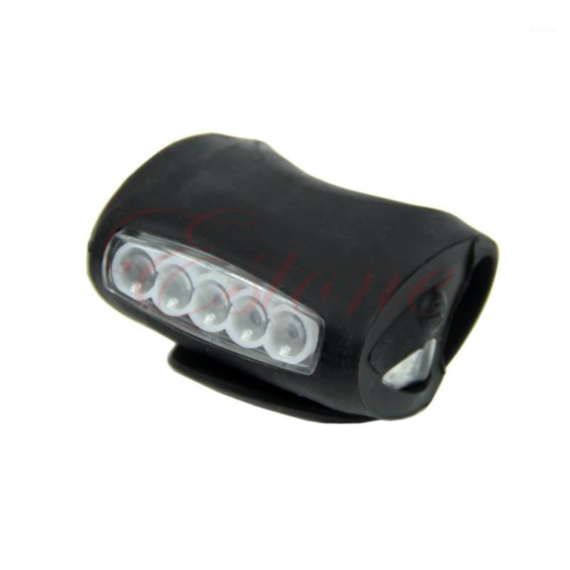 

1pc Bike Bicycle Cycling 7 LED Silicone Front Lamp Safety Warning Head Light1