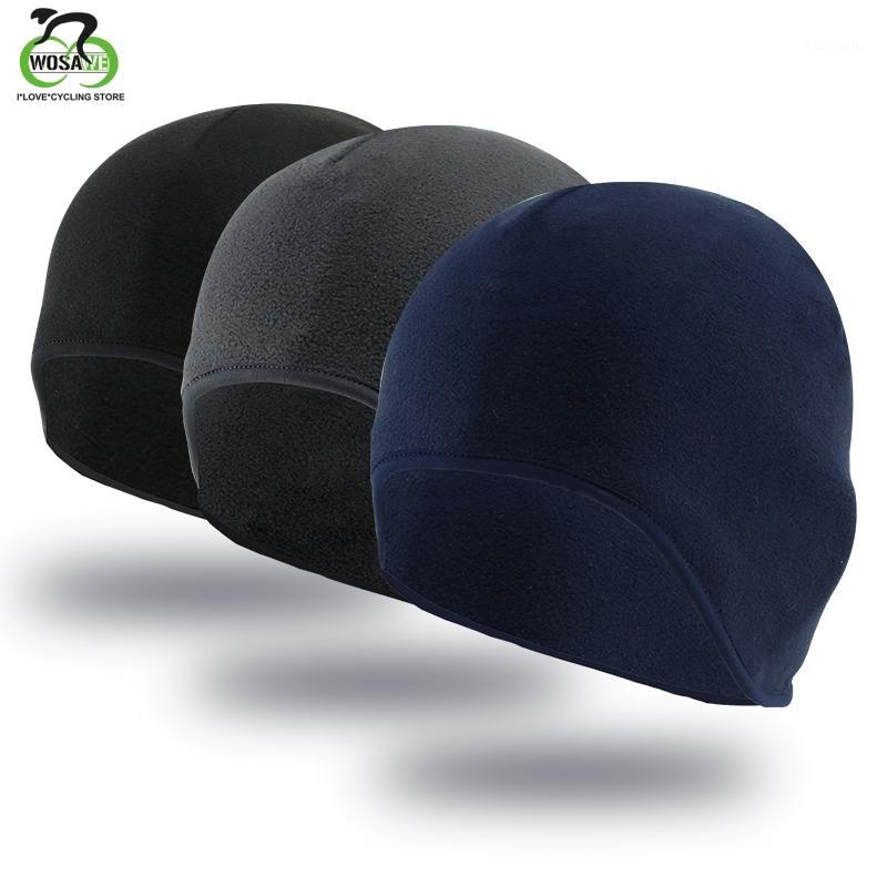 

WOSAWE Men Winter Windproof Thermal Fleece Cycling Cap Running Skiing Motocycle Riding Head Hat Woman MTB Bike Cycling Headwear1, Rdmz11ah