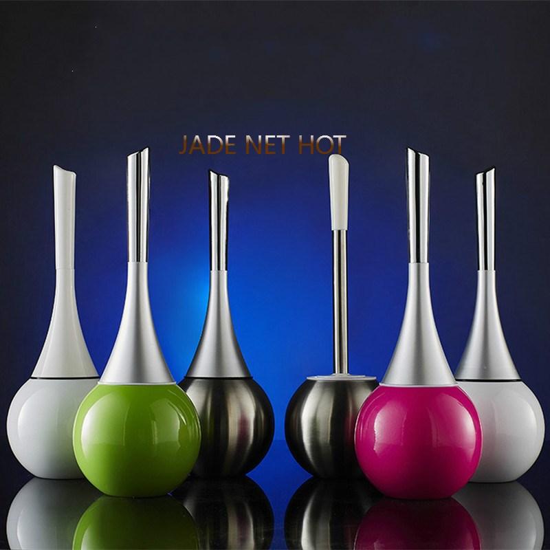 

Multi-Colors Bathroom Cleaning Brush Holder with stand Set Bathroom Accessories Stainless Steel toilet brush kit wc