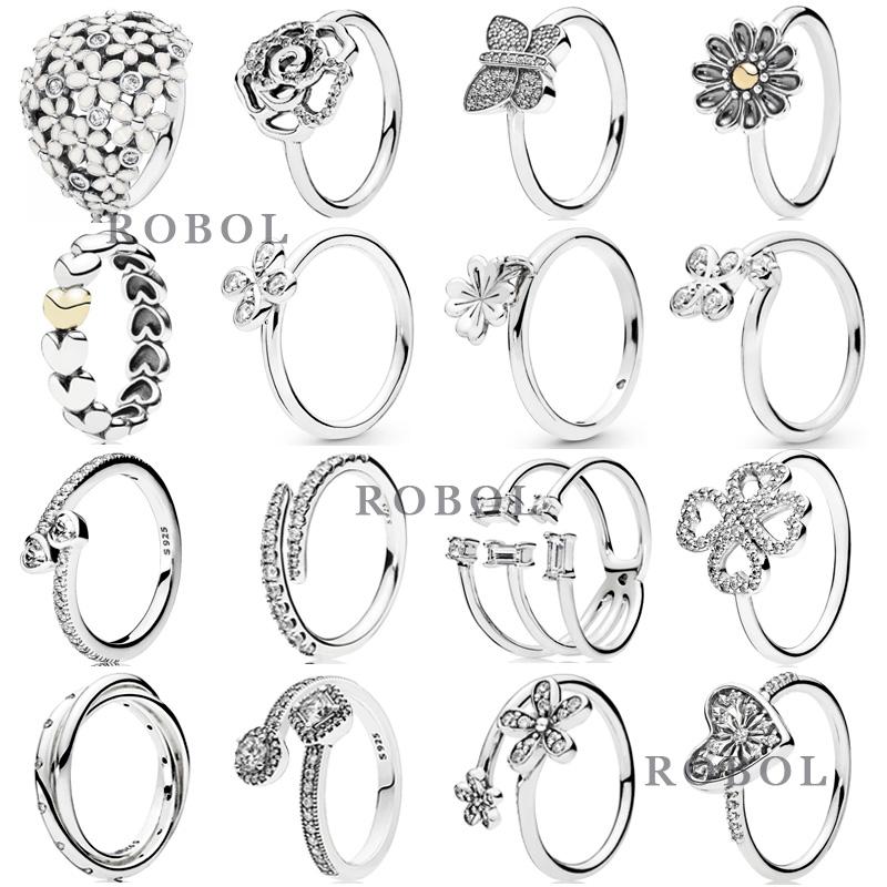 

High-quality New Boutique 925 Sterling Silver Ring, Simple and Elegant, Bright and Dazzling, A Variety of Options, Free Shipping
