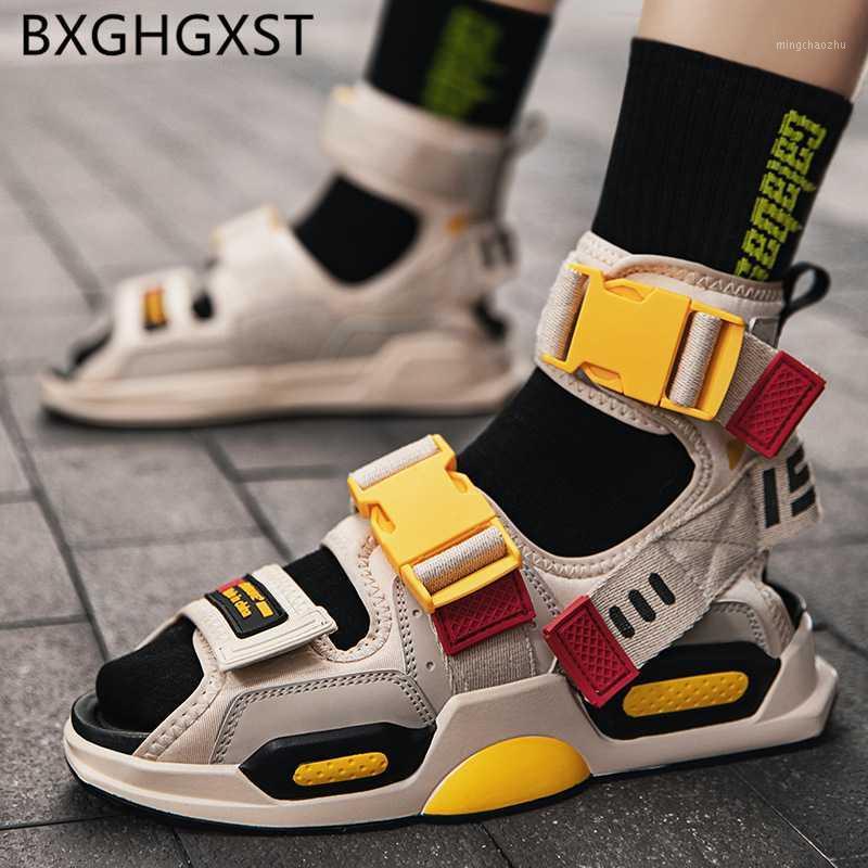 

Fashion Gladiator Sandals for Men Casual Shoes Mens Sandals Summer Shoes Men Beach 2020 Buty1, Black