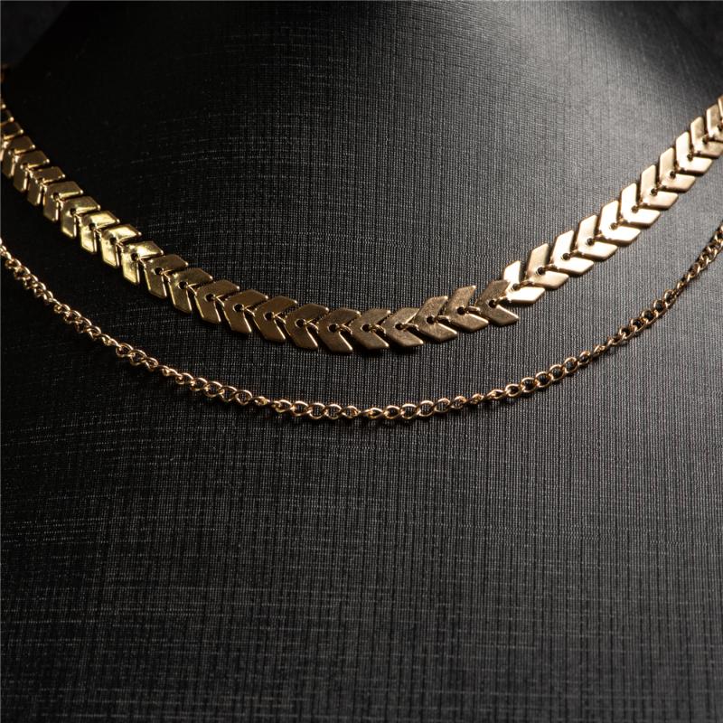 

Siver Rainbow Classic Chain Necklace For Women 2020 Sexy & Charm Modern Female Jewelry Formal Dinner Party