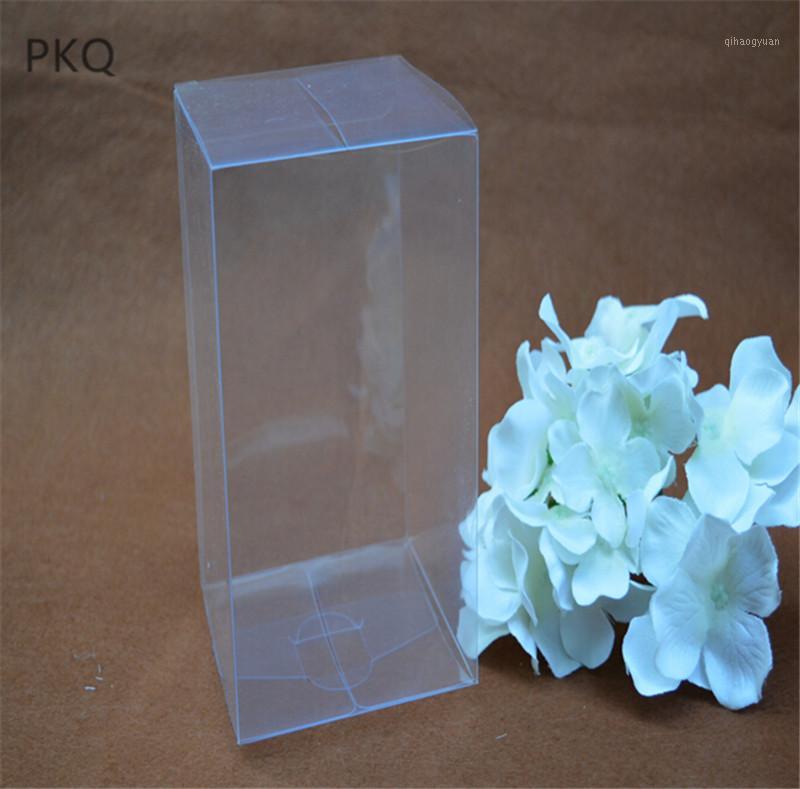 

20pcs Transparent Waterproof Clear PVC Boxes Packaging Plastic Candy Box Event Party Favor Storage Box1