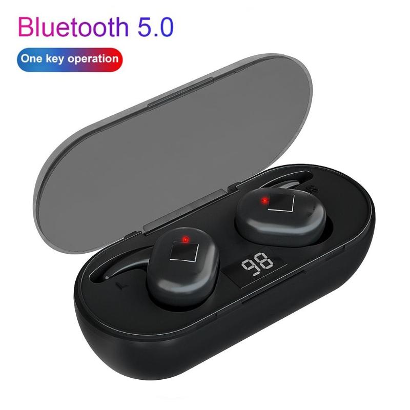 

Q1 TWS Bluetooth 5.0 Wireless Stereo Sound Noise Reduction Earphones for Phone, White