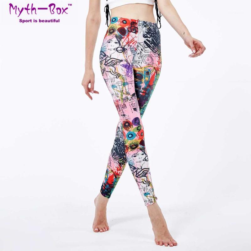 

Spring Yoga Pant Women Sport Leggings Woman 3D Print Training Pant Elastic Leggins Female Gym Fitness Tights Running Trousers1, Hm-1091 01