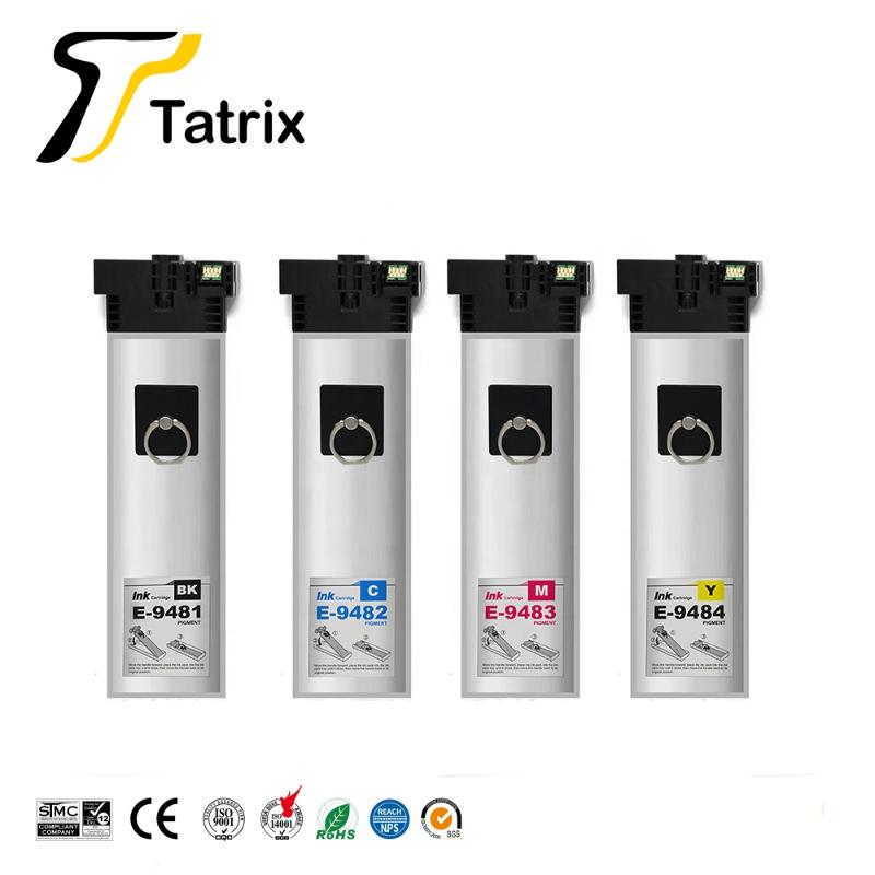 

Tatrix T9481 T9482 T9483 T9484 Color Compatible Printer Ink Cartridge for WF-C5290a WF-C5790a