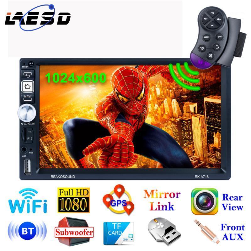 

Car Audio LAESD 2 Din Radio Andriod 8.1Subwoefer 1+16G 7'' Mirror Link Rear View WIFI TF AUX A7 CPU 1080P Full HD GPS Auto Radio1