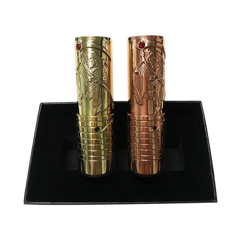 

Hardess E-cigarette Kits18650/20700/21700 Atomizer Capacity Light Display vapor Key lock function 2 color good quality