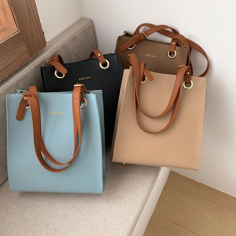 

Ladies Handbags Women Fashion Bags Designer Tote Leather Shoulder Bag Women Top Handle Bag Female Sac A Main 2020, Black