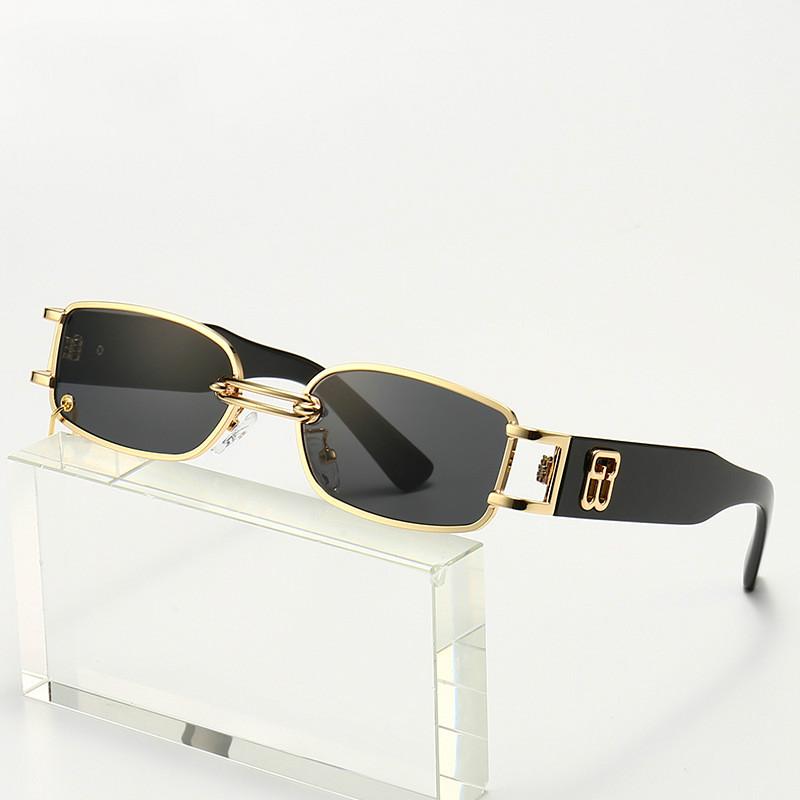 

Sunglasses Women UV400 Small Rectangle Frame 2021 Fashion Rays Brand Designer Driving Sun Glasses For Men